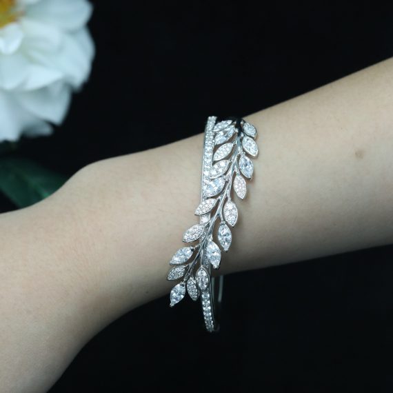 Royal Eye 925 Silver Gold-Plated Dijia Horse Eye Diamond Bracelet - Image 2