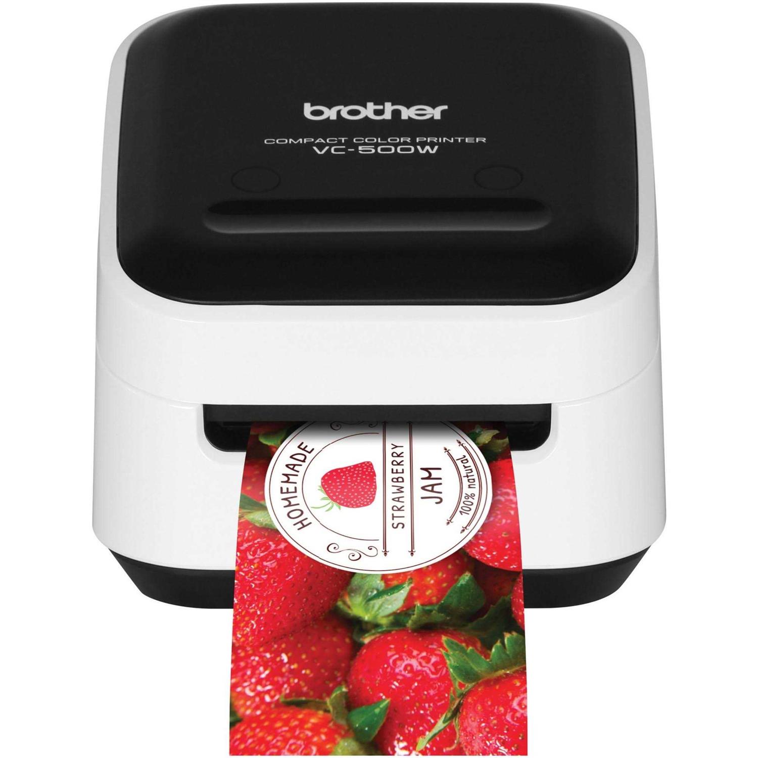 Brother VC-500W Wireless Label and Photo Color Printer