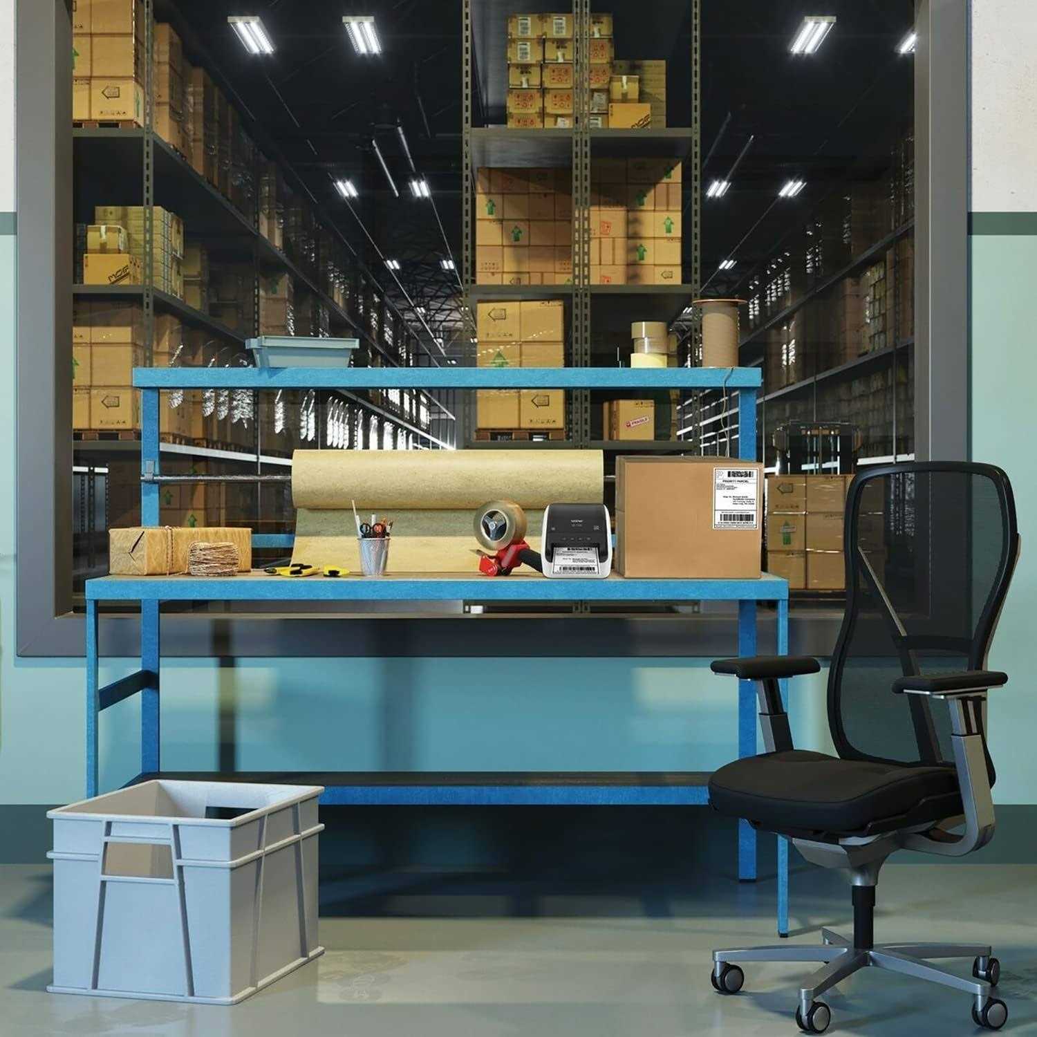 Brother QL-1100 Wide Format Label Printer - Image 4