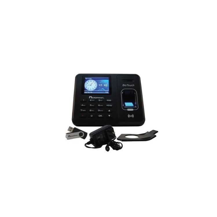Acroprint BioTouch Time Clock & Badges Bundle - Image 5