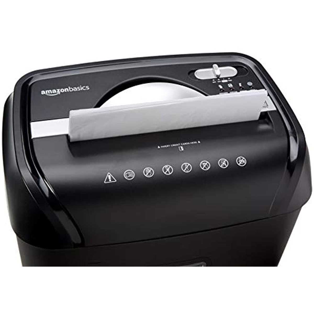 Amazon Basics Basics 12-Sheet Cross-Cut Paper and Credit Card Home Office Shredder - Image 3