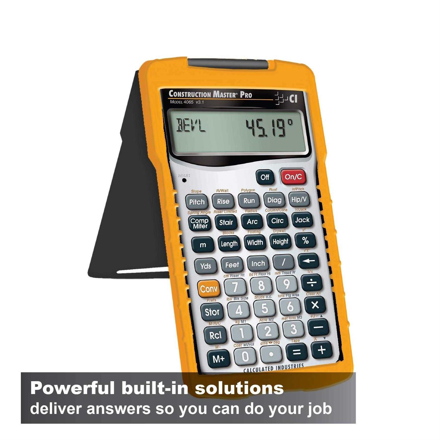 Calculated Industries Construction Master Pro 4065 - Image 5