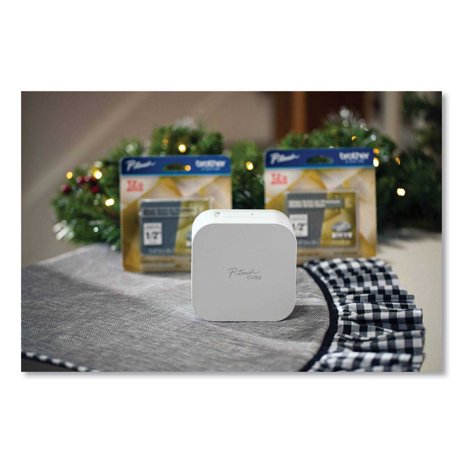 Brother PT-P300BT P-touch Cube Label Maker - Image 2