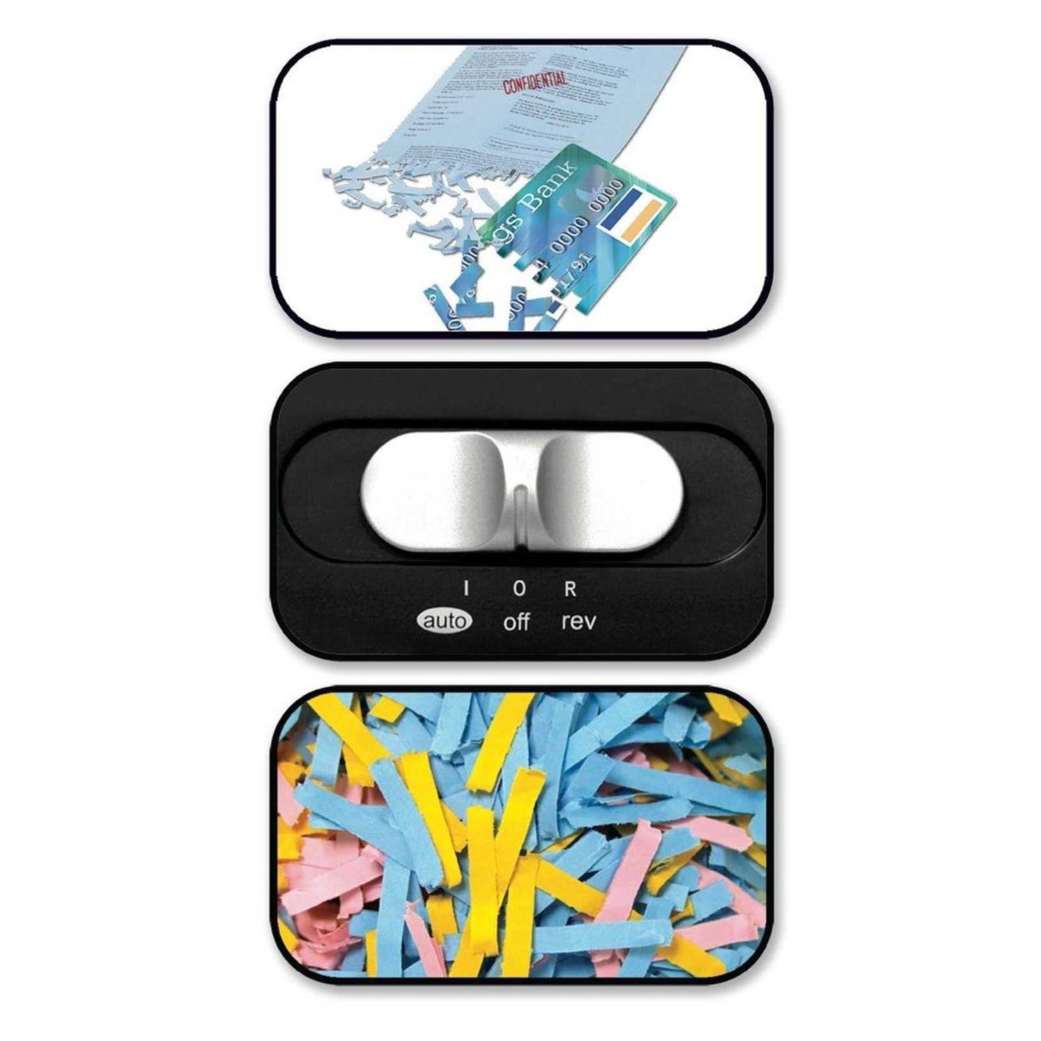 Aurora as890c 8-Sheet Cross-Cut Paper/Credit Card Shredder with Basket - Image 2