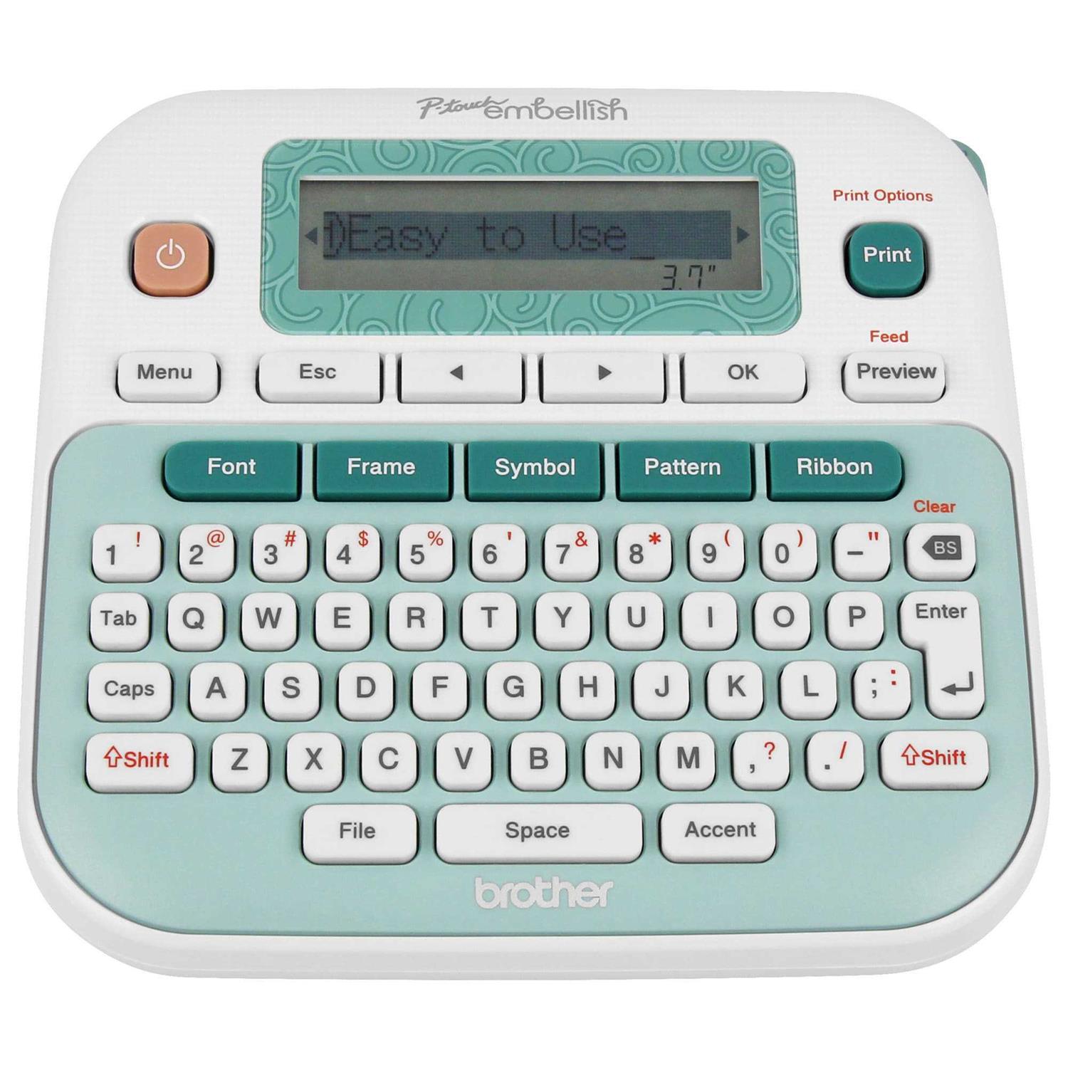 Brother P-touch Embellish Ribbon & Tape Printer PT-D215e - Image 4