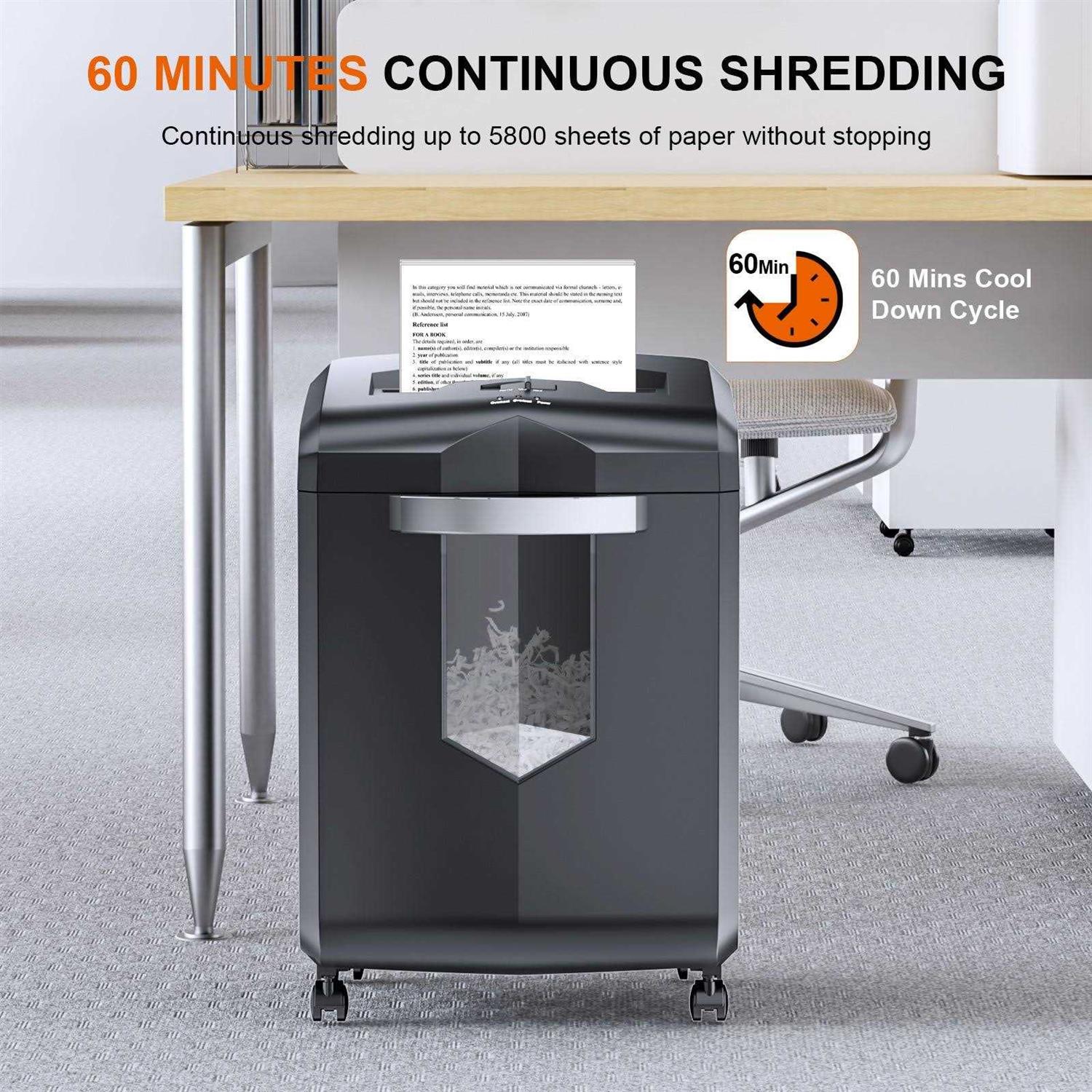 18-Sheet Cross-Cut Paper Shredder C149-c – Bonsaii - Image 2
