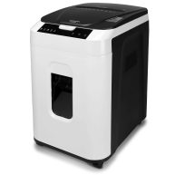 Aurora Commercial Grade 200-Sheet Auto Feed High Security Micro-Cut Paper Shredder 60 Minutes Security Level P-5