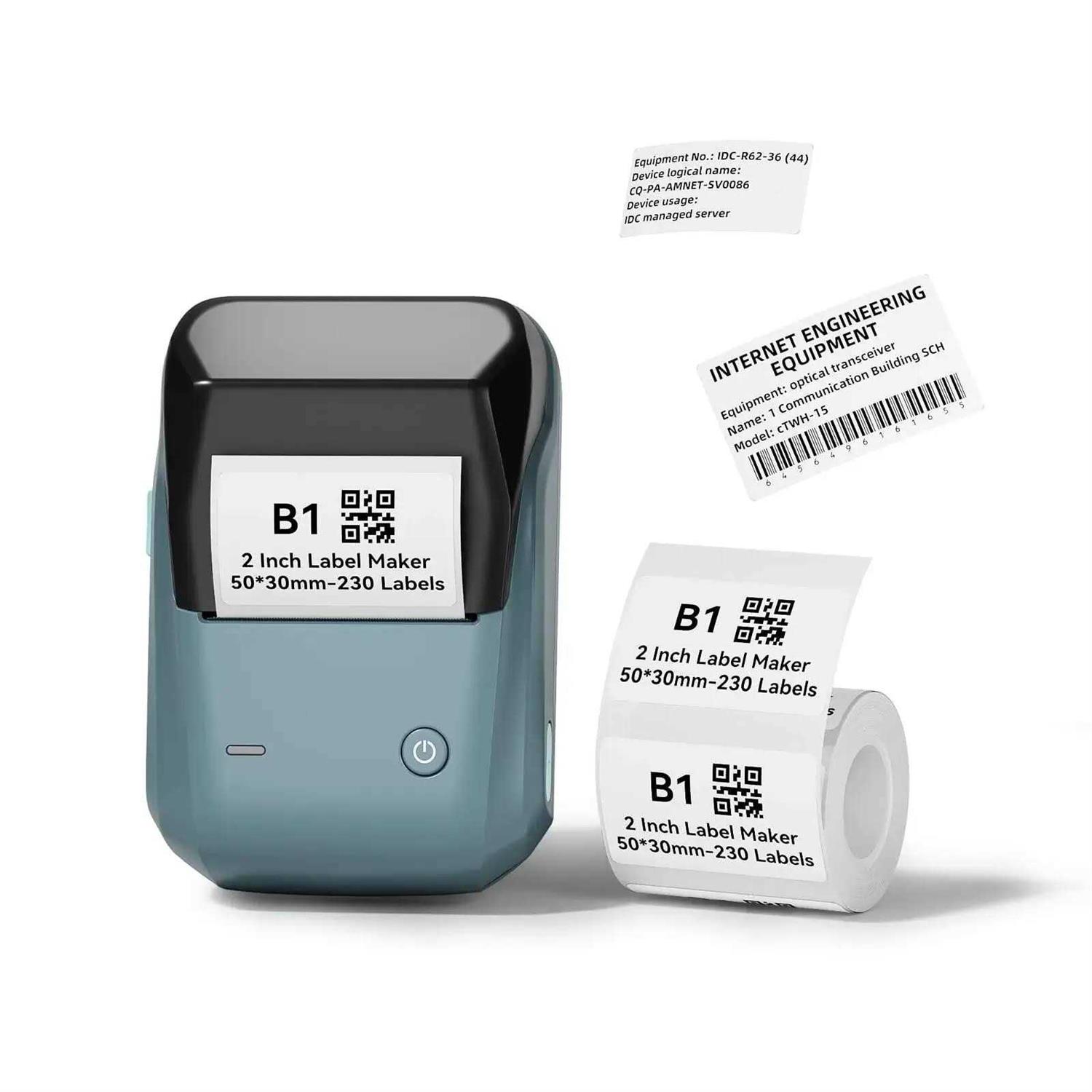 NIIMBOT B1 Label Makers 2 Inch Bluetooth Label Maker with Auto Identification - Image 3