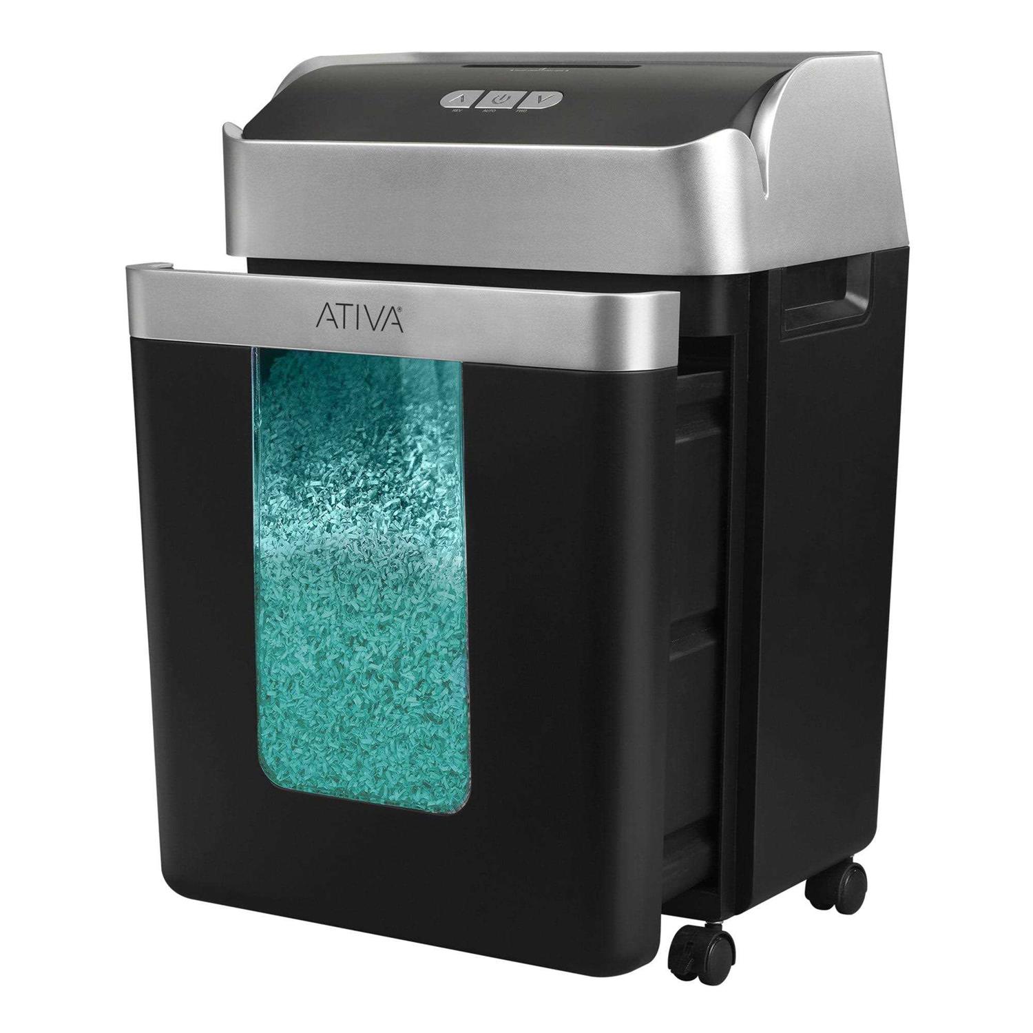 Ativa 14-Sheet Super Micro-Cut Shredder - Image 3