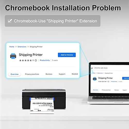 Beeprt Bluetooth Shipping Label Printer Wireless 4×6 Thermal Label Printer for Shipping Packages - Image 3