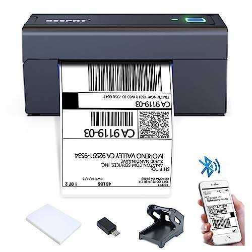 Beeprt Bluetooth Shipping Label Printer Wireless 4×6 Thermal Label Printer for Shipping Packages - Image 4