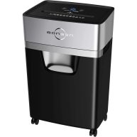 BONSEN 16-Sheet Heavy Duty Paper Shredder for Office 60-Minute Running Time Cross-Cut CD Shredder with 60dB Low-Noise