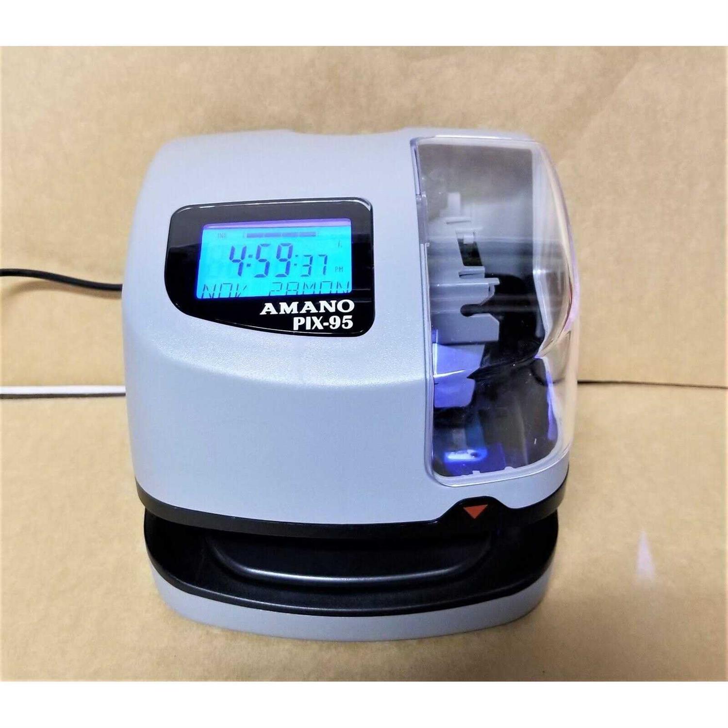 Amano Pix-95 Electronic Time Clock - Image 3