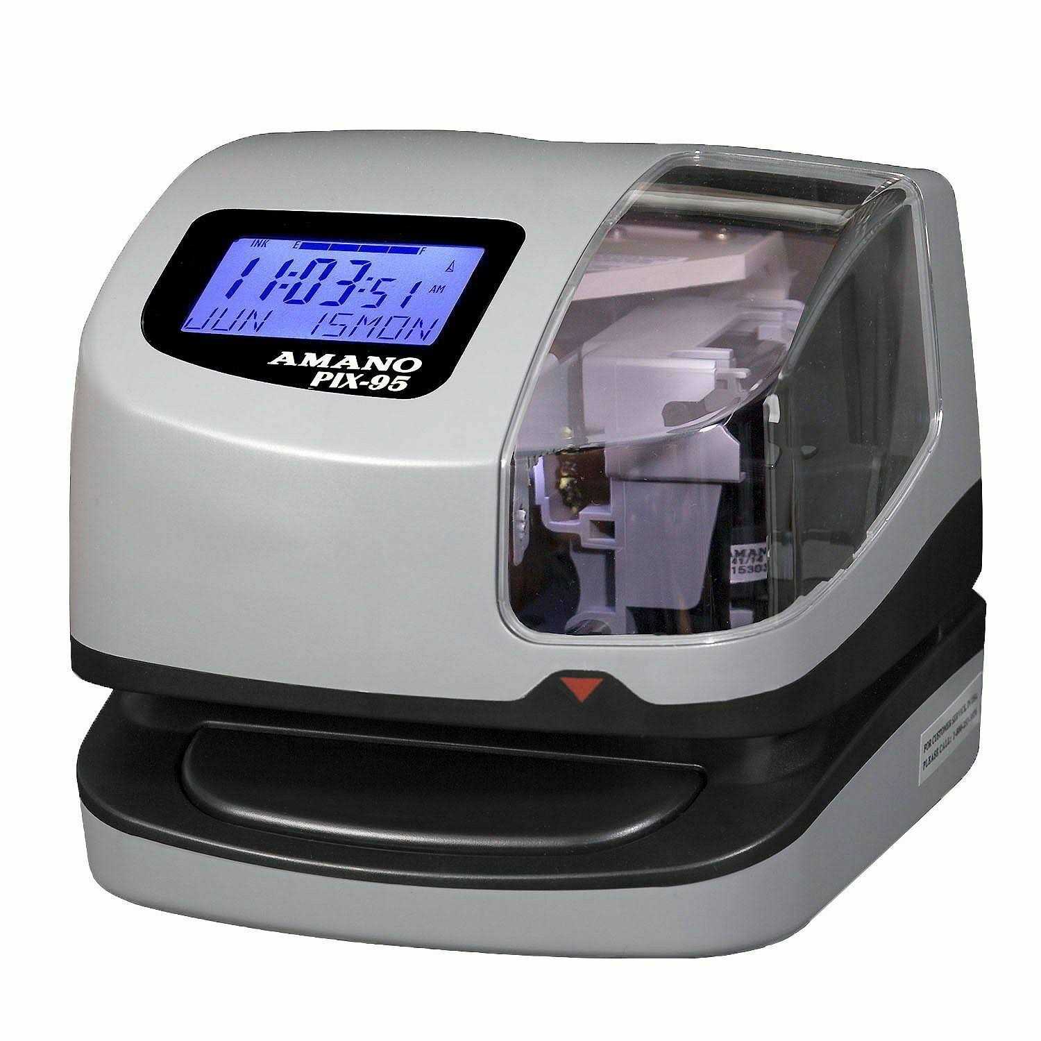Amano Pix-95 Electronic Time Clock - Image 5