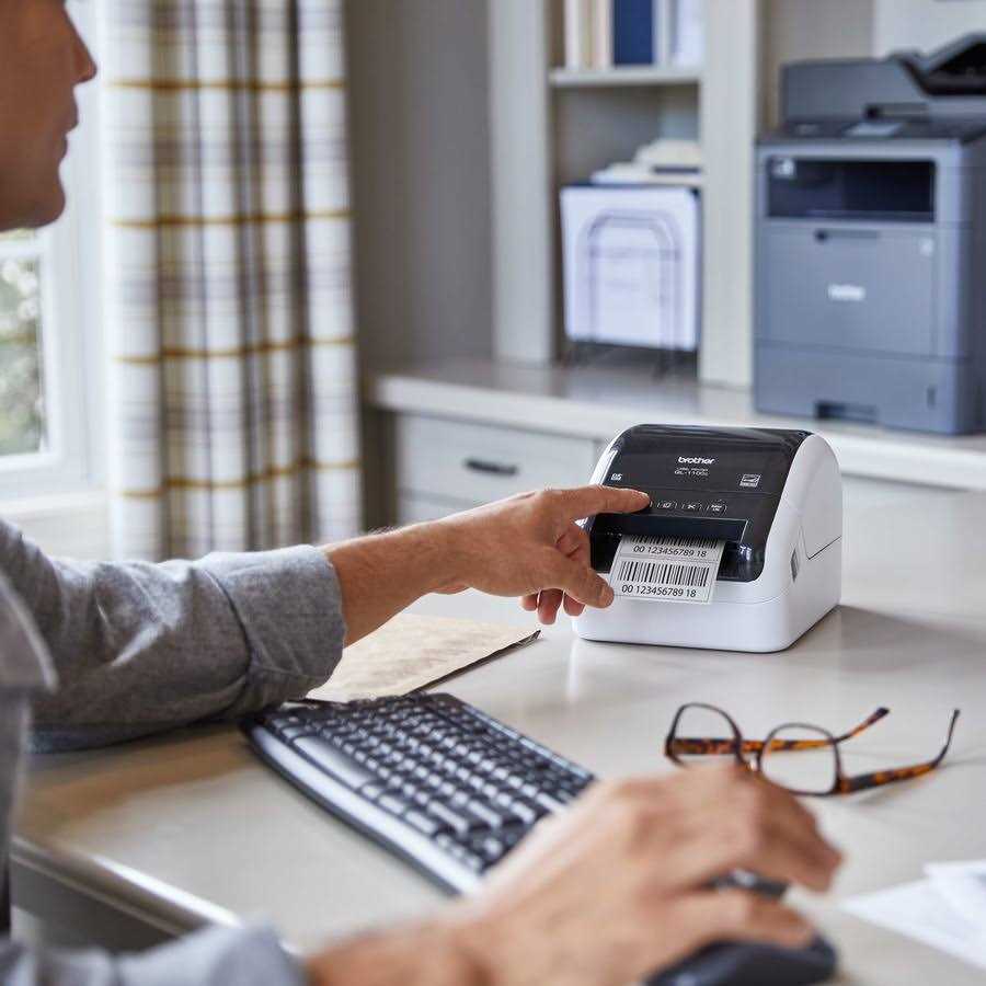 Brother QL-1100C Professional Label Printer Wide Format - Image 5