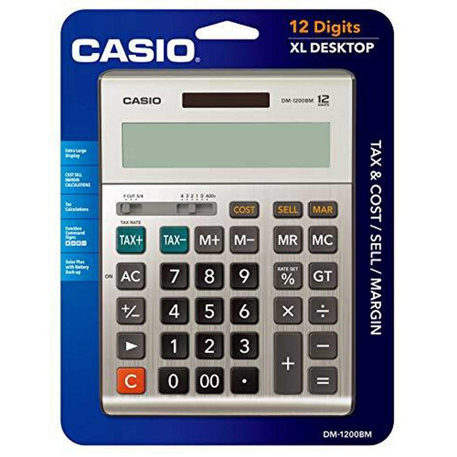 Casio Desktop Calculator DM-1200BM - Image 2