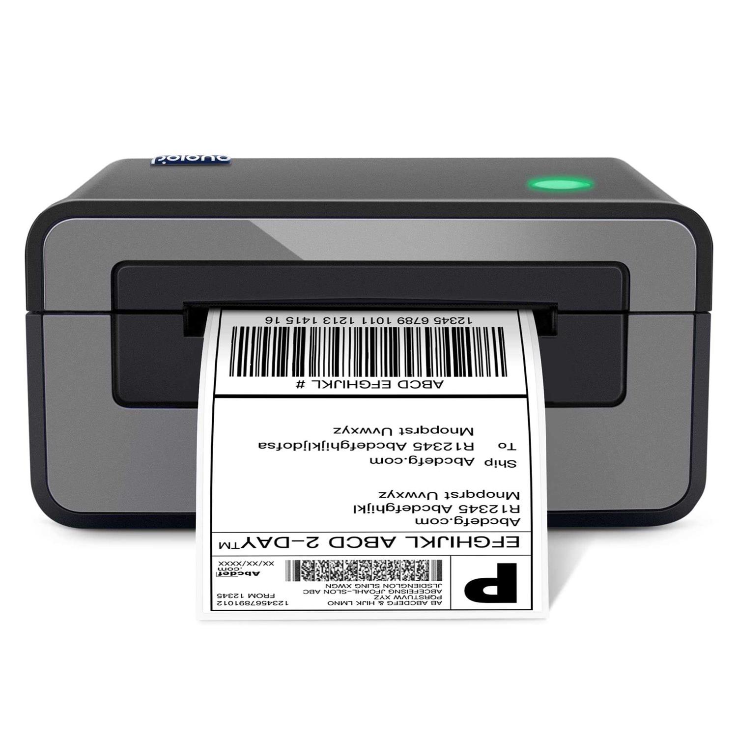 POLONO Thermal Label Printer 4×6 Shippping Label Printer for Shipping Packages