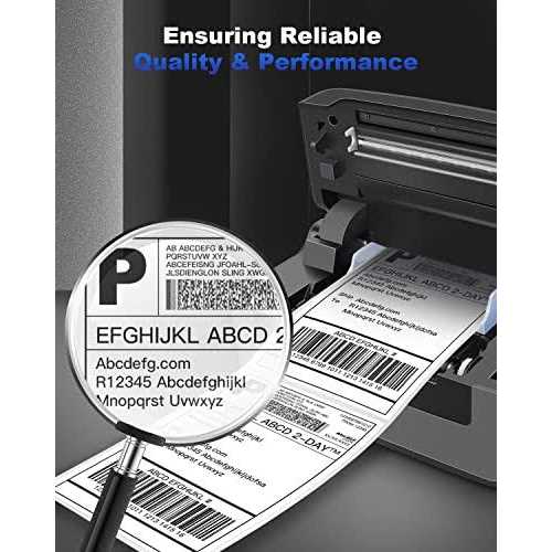 POLONO Thermal Label Printer 4×6 Shippping Label Printer for Shipping Packages - Image 5