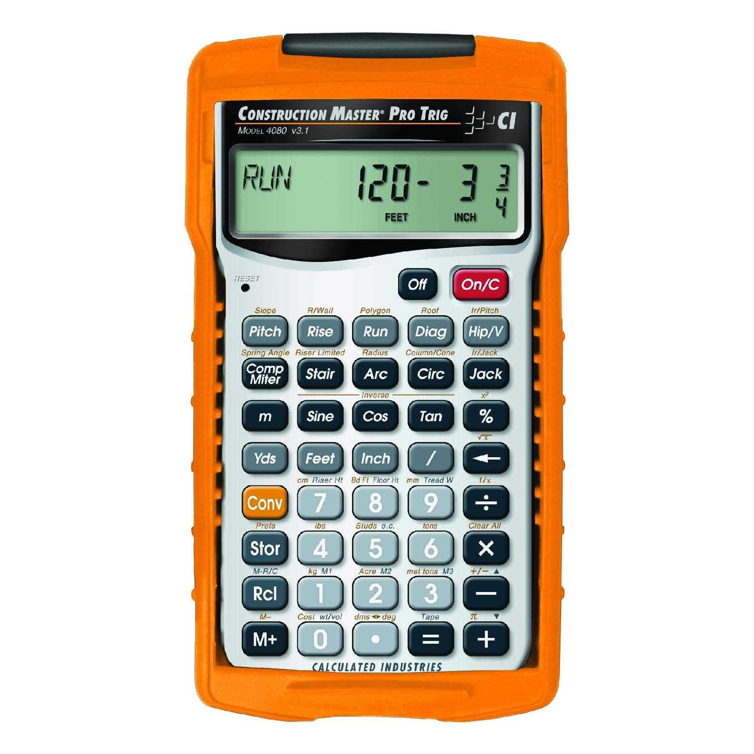 Calculated Industries 4080 Construction Master Pro Trig - Image 3