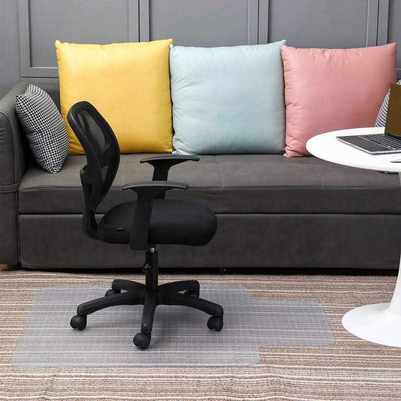 Chair Mat for Carpeted Floor with Lip for Home & Office - Image 5