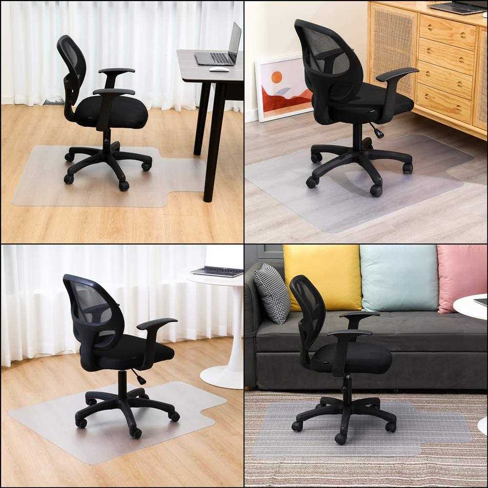Chair Mat for Carpeted Floor with Lip for Home & Office - Image 4