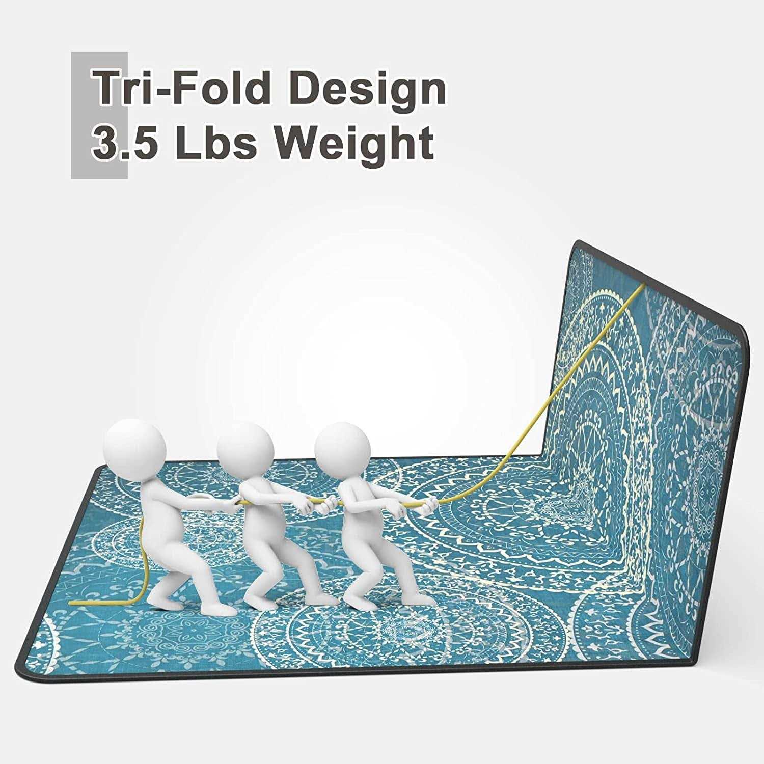 Chair Mat for Carpet 48 inchx36 inchHeavy duty Office Chair Mats for Hard Floor,Carpet Protector for Desk Chair - Image 5