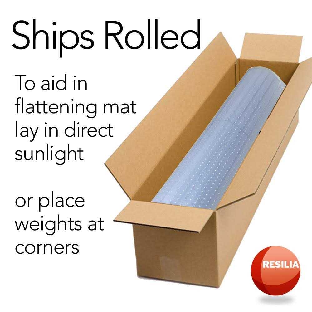 Resilia Office Desk Chair Mat for Carpet - Image 2