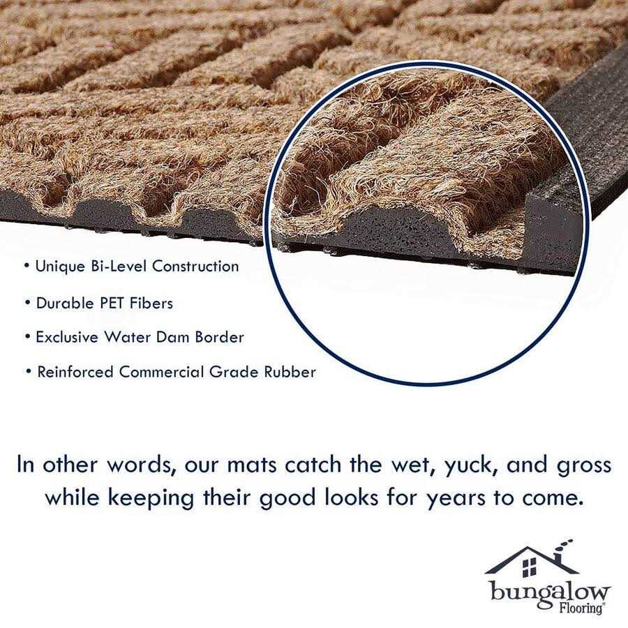 Bungalow Flooring Waterhog Squares Doormat - Image 4