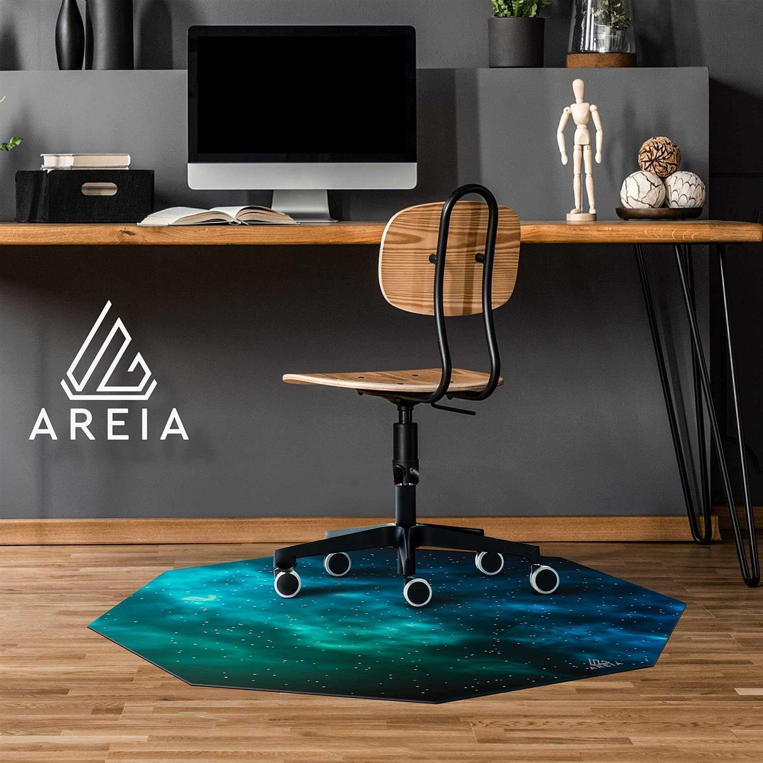 AREIA Computer Chair Mat Noise Cancelling Gaming Chair Mat – Anti-Slip Gaming Floor Mat – Scratch Resistant Mat for Office Chair – - Image 2
