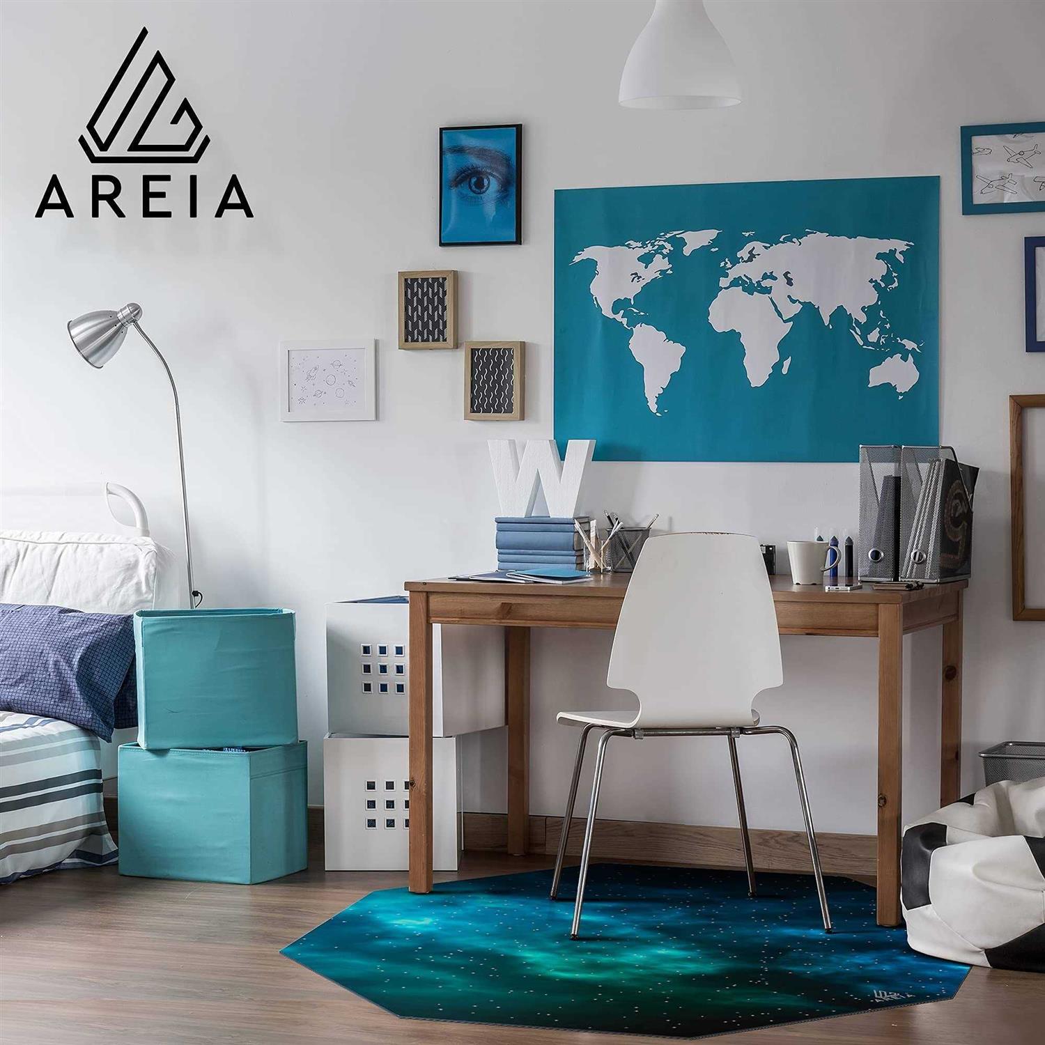 AREIA Computer Chair Mat Noise Cancelling Gaming Chair Mat – Anti-Slip Gaming Floor Mat – Scratch Resistant Mat for Office Chair – - Image 5