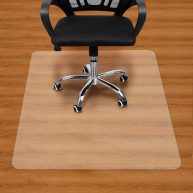BesWin Office Chair Mat for Hardwood Floor 36×48 Clear Pvc Desk Chair Mat
