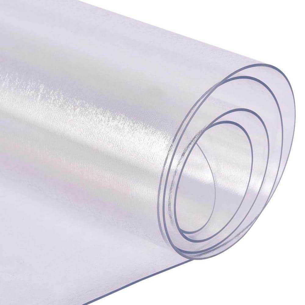 Costway 47&” x PVC Chair Floor Mat Home Office Protector - Image 3