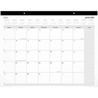 2024 Office Depot Brand Monthly Desk Pad Calendar 21-3/4 inch x 17 inch