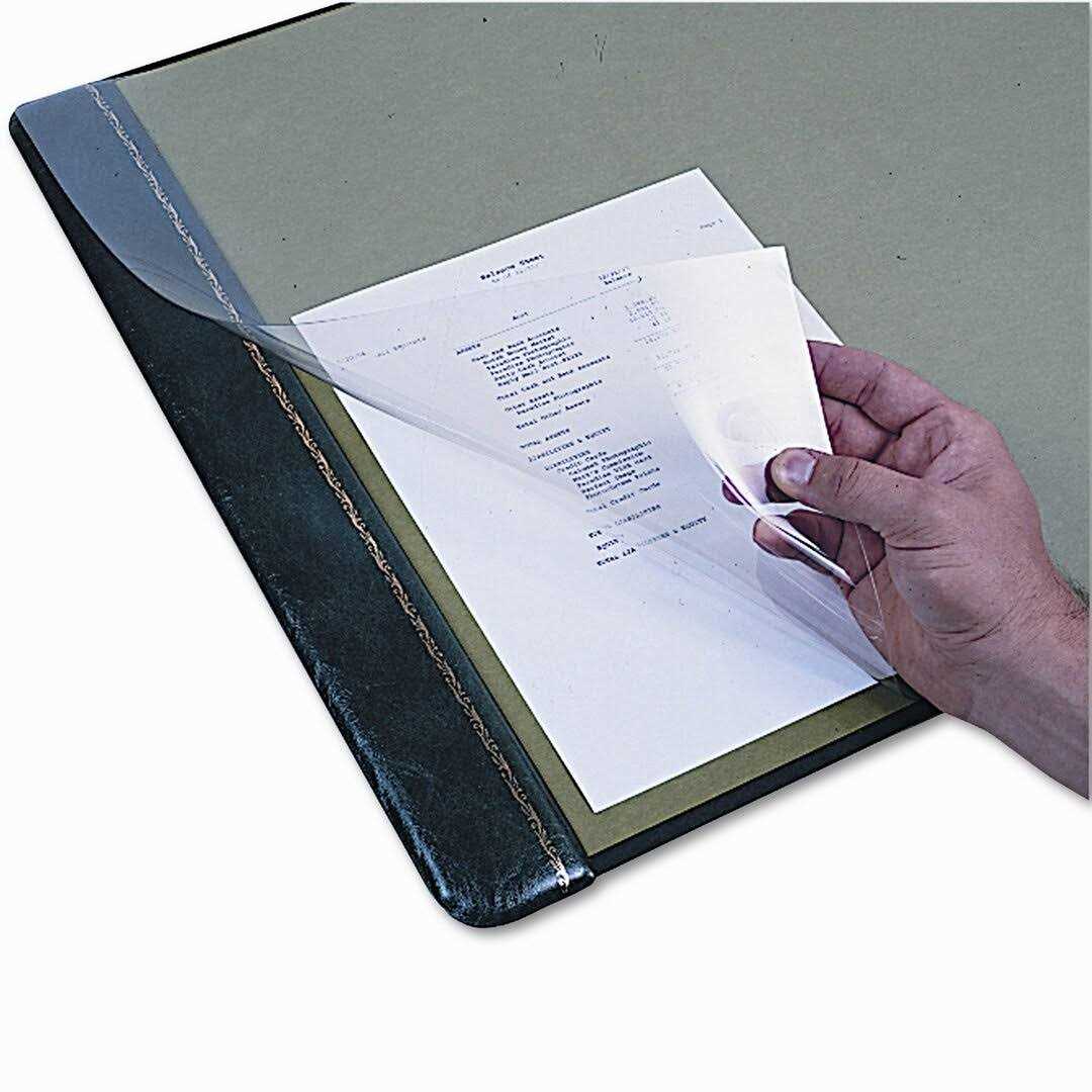 Artistic SS1924 Second Sight Clear Plastic Desk Protector - Image 4