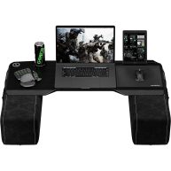 Couchmaster CYBOSS Extra Wide Ergonomic Couch Desk/Lap Desk for Notebooks or Wireless Periphery with Pillows