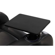 Octane Seating Swivel Tray Table Black