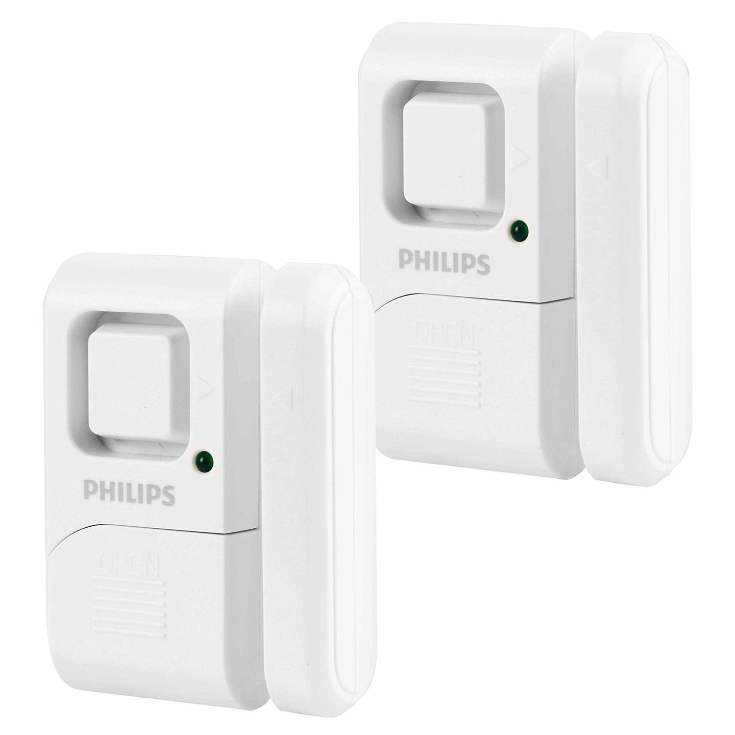 Philips Personal Security Window/Door Alarm 2 Pack