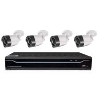 Cobra 8 Channel Surveillance DVR with 4 HD Cameras and Mobile Monitoring Capabilities