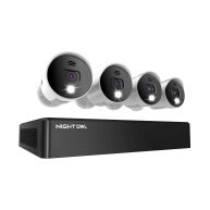 Night Owl Security Camera System Cctv 8 Channel Bluetooth DVR with 1TB Hard Drive