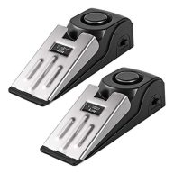 Door Stop Alarm Door Stopper Security for Home Travel Apartment with 120DB Siren Portable Safety Tool 2 Pack