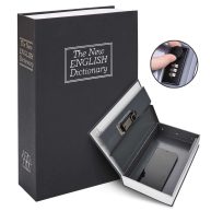 Book Safe Box with Combination Lock Ohuhu Upgrade Dictionary Diversion Safe Secret Hidden Box for Home Office
