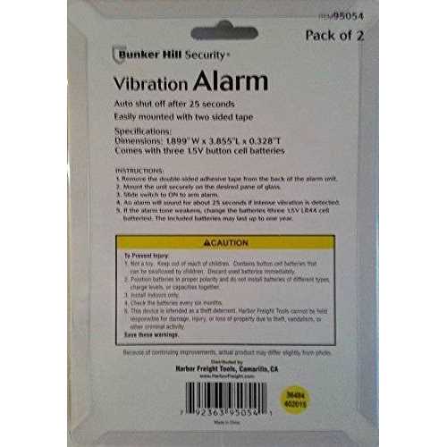 Bunker Hill Security® Security For Door Windows Vibration Alarm - Image 3
