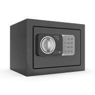 PATRON Safe Box with Digital Electronic Security Keypad Mini Small Safe,Money Safe,Wall or Cabinet Safe for Home Office Travel Business Use