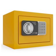 PATRON Safe Box with Digital Electronic Security Keypad Mini Small Safe,Money Safe,Wall or Cabinet Safe for Home Office Travel Business Use