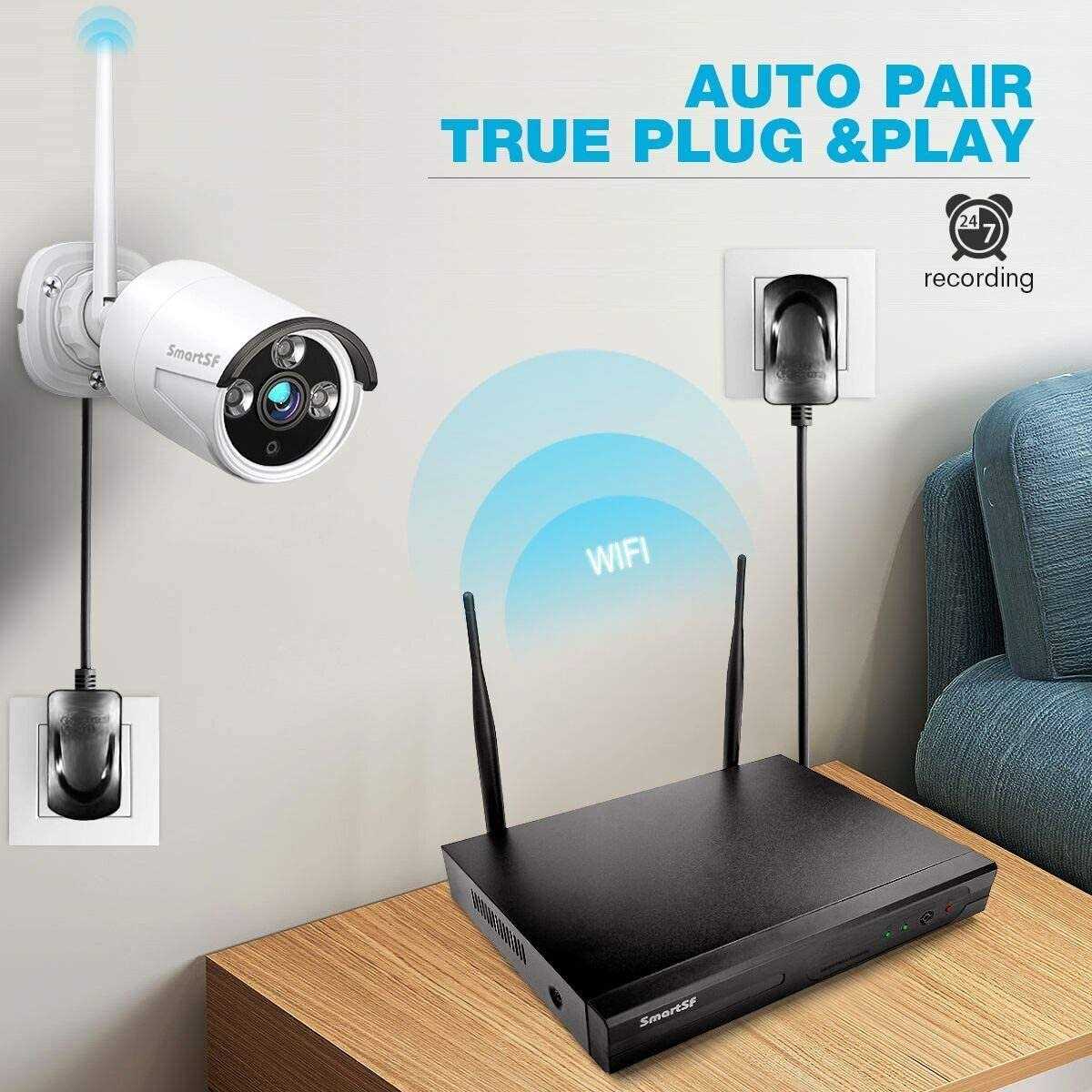 Anni Wireless Security Camera System with 1TB Hard Drive Security Cameras 1080p with 24/7 Video Audio Recording - Image 4
