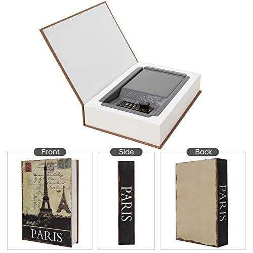 Real Paper Transfer Book Safe Hollow with Secret Hidden Compartment - Image 2