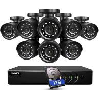 ANNKE 3K Lite Security Camera System with AI Detection 8CH DVR & 8x 2MP IP66 Cameras