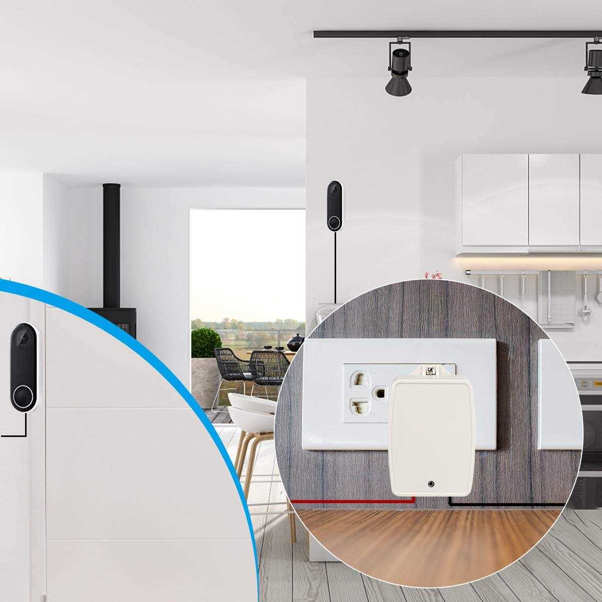 16.5V 40VA Burglar Alarm Systems and Doorbell Transformer,16.5V Plug in Transformer Compatible with All Versions of Doorbell Most Security Panels - Image 3