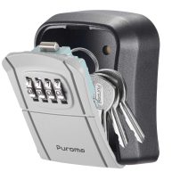 Puroma Key Lock Box Wall-Mounted Key Storage Box for House Keys