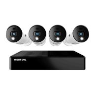 Night Owl Security Camera System Cctv 8 Channel Bluetooth DVR with 1TB Hard Drive